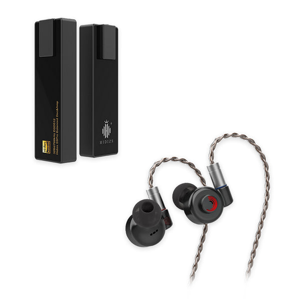 HIDIZS S9 PRO dongle for headphones +LETSHUOER D13 planar headphones